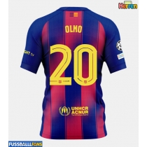 Barcelona Dani Olmo #20 Heimtrikot 2025-26 Kurzarm